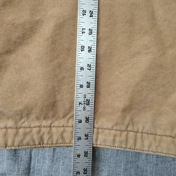VINTAGE Wrangler Work Wear Jacket Faded Blanket Lined Canvas Chore Coat Street - Picture 10 of 13
